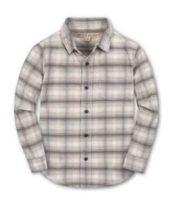 Flannel Shirt (Taupe)