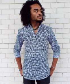 Hex Flex Organic Cotton Men's Button Down Shirt